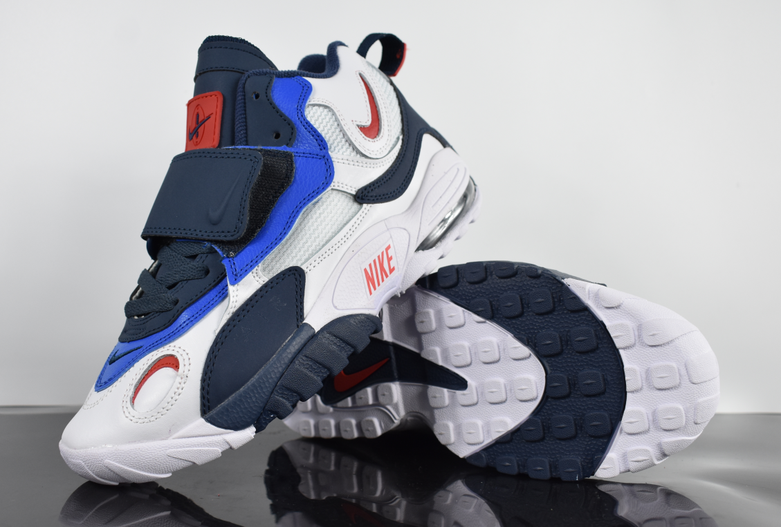 2019 Women Nike Air Max Speed Turf White Blue Red Shoes